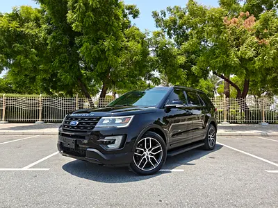 Ford Explorer Sport 2017 | GCC Specs | Well Maintained | 2 Keys | Full Option