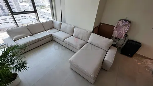 Ikea kivik ushape sofa beige
