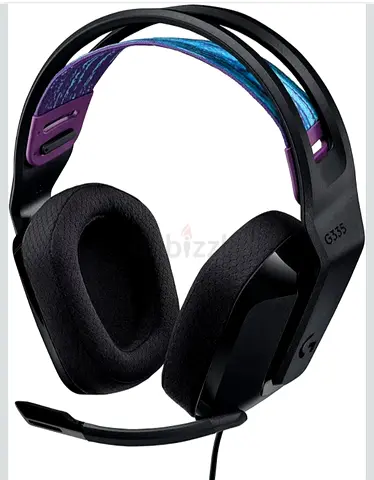 Logitech G335 Wired Gaming Headset - Black/Purple