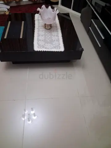 Black Center Table with Storage