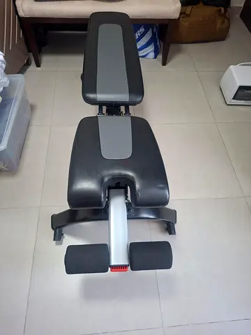 Workout/ exercise bench black Bowflex
