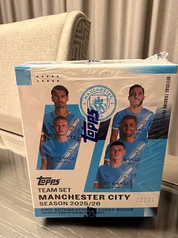 Manchester City Team Set 25/26 Sealed Market Price