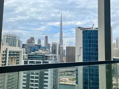 Spacious 1 Bedroom In Bayz By Danube Fully Furnished Burj Khalifa ViewFor Rent