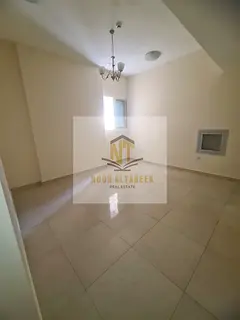 Apartment for rent in Al Qasba, one bedroom, living room, bathroom, central air conditioning, centra