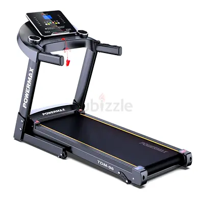 Powermax TDM-96 Treadmill - Foldable Home Running Machine