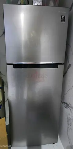 Samsung 2-Door Stainless Steel Fridge - Good Condition (384 Ltr)