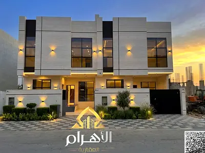 Townhouse for sale in Ajman | Al Yasmin area | 4 bedrooms, majlis, living room, maid's room and roof | Freehold for all nationalities | Price includes