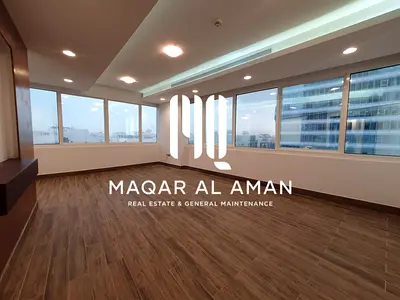 شقة غرفتين وصالة للإيجار في دانة أبوظبي | تشيلر مجاني | موقفان سيارات | نادي رياضي | موقع مميز قريب من مشرف مول