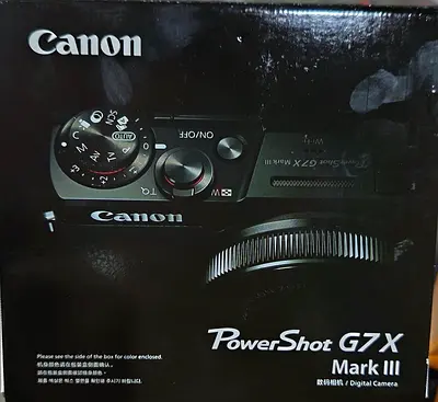 Canon PowerShot G7 X Mark III - Compact Digital Camera (Boxed)