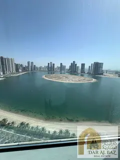 Luxury three-bedroom apartment with a living room and maid's room for annual rent in Al Khan, wi