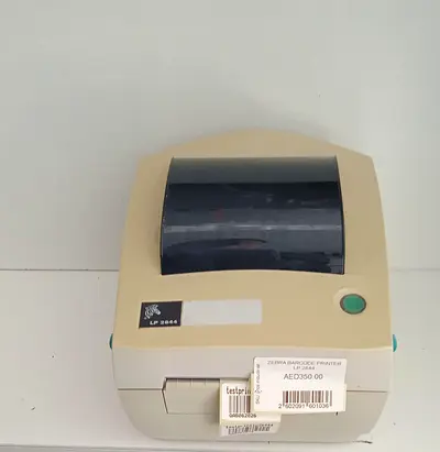 Zebra LP 2844 Label Barcode Printer - Used, Working