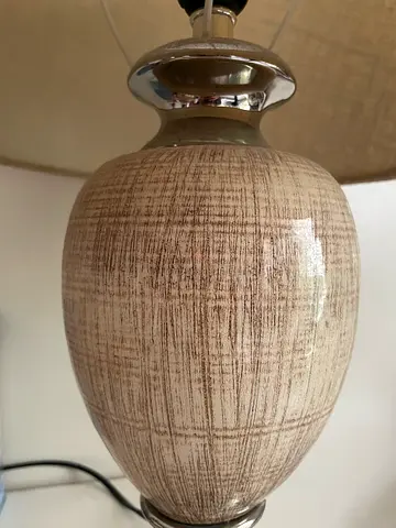 Big ceramic table lamp