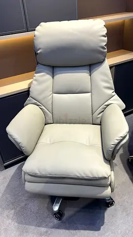 executive office chair(beigue) with ft rest