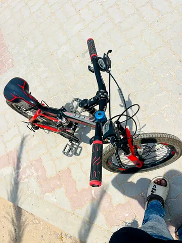 Used Red Black Kids/Teen Mountain Bike - Good Conditions and kids balance sycle