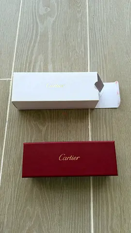 Cartier glasses wood