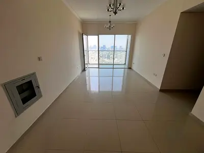 2BR Apartment with Master Bedroom, 3 Bathrooms, Balcony, Free Central AC & Maintenance Near Ajman Corniche.