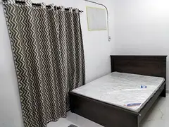 Family flat 1 bhk for monthly rent in Satwa