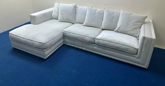 like new condition the one brand lshape sofa