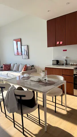 Dinning table without chairs