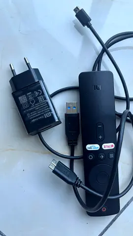Xiaomi TV stick with remote with USB receiver and charger cable - working condition perfect