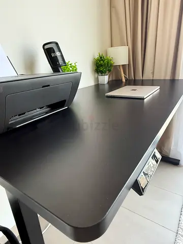 Electric Stand Up Metal Desk Workstation