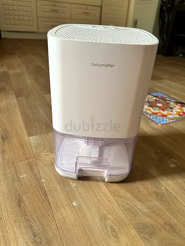Compact Portable Dehumidifier with Removable Water Tank - Good Condition