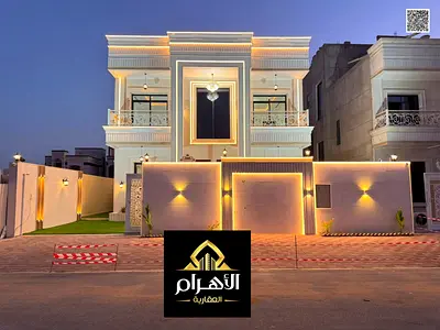فيلا فاخرة كلاسيكية للبيع في منطقة الزاهية ، عجمان _ موقع مميز بالقرب من شارع الشيخ محمد بن زايد _ السعر يشمل جميع رسوم التسجيل والتملك!