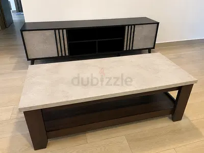 TV unit Cabinet with Storage Shelves