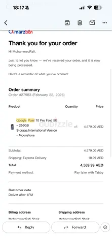Google Pixel 10 fold