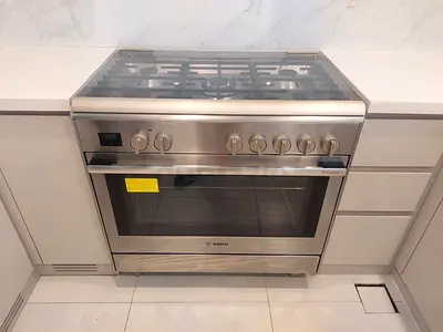 Bosch 8series Top Gas Oven Electric Cooker 90x60cm
