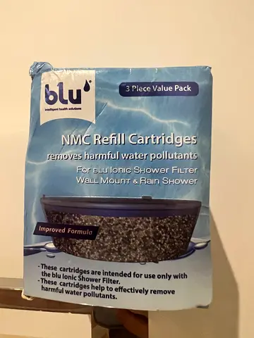 Blu shower filter cartridge