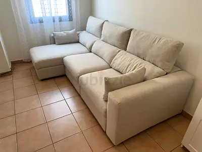 ikea Eskilstuna L shape sofa bed with storage