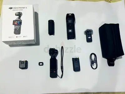 DJI Osmo Pocket 3 Creator Combo with Accessories - Excellent Condition
