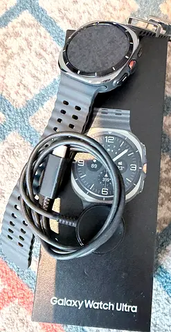 Samsung Galaxy Watch Ultra with charger - excellent condition