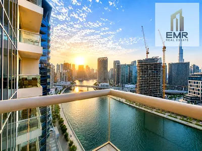 Canal and burj view-ready to move in-good location-good amenities