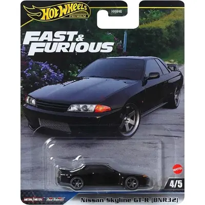 Hot wheels premium Fast  Furious Nissan Skyline GT-R BNR32