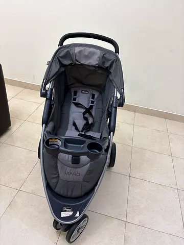 Chicco Bravo stroller in good condition - single stroller with tray