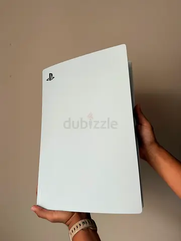 PlayStation 5 with controller and headset