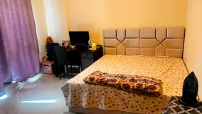 Single master bed room with attached bath for 1 person