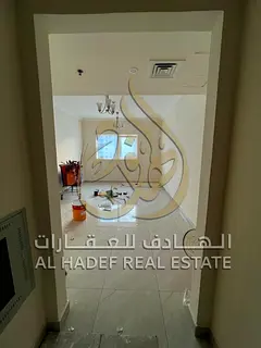 1BR in Al Majaz 2 with premium finishes, spacious layout, master bedroom, 2 bathrooms, central AC &a