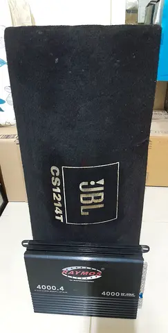 JBL CS1214T Subwoofer with Raymos 4000W Car Amplifier (Used)