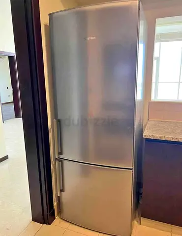Bosch bottom fridge and freezer new model slightly used