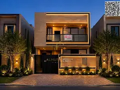 Luxury villa for sale at a special price in a strategic location close to Dubai and services.