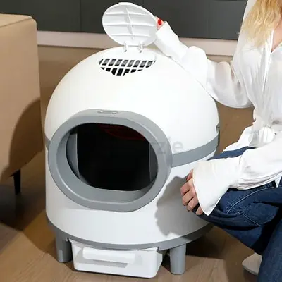 Cat Litter Box Automatic Cleaning Automatic Litter Box with Smart APP Control
