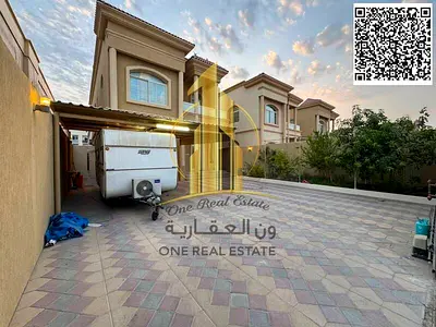 Villa for Rent in Al Rawda, Ajman | 5 Master Bedrooms | 2 Living Halls | Maid's Room | Prime Location