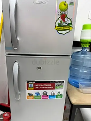 200L Sliver Double Door Fridge