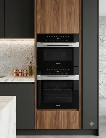Miele 7th Series Built-In Electric Oven  Microwave Set 60cm – Luxury German Quality
