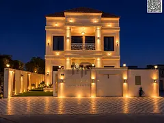 Villa for sale in Al Helio 2 – Ajman, in a very prime location, second plot from a main street, di