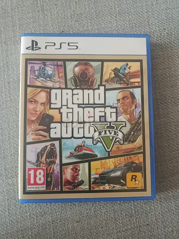 GTA V (Grand Theft Auto V) PS5 - Original Disc