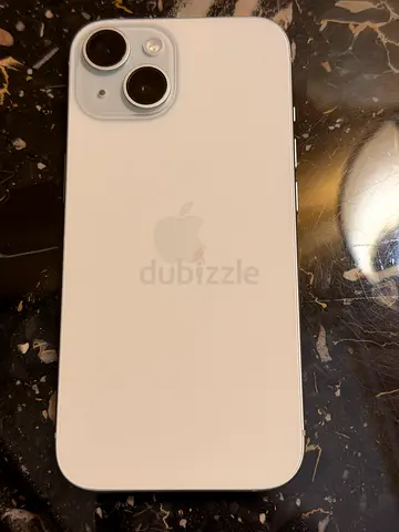 White iPhone 15 Good condition, Storage 128gb